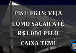 PIS e FGTS: Veja como sacar até R$1.000 pelo Caixa Tem!