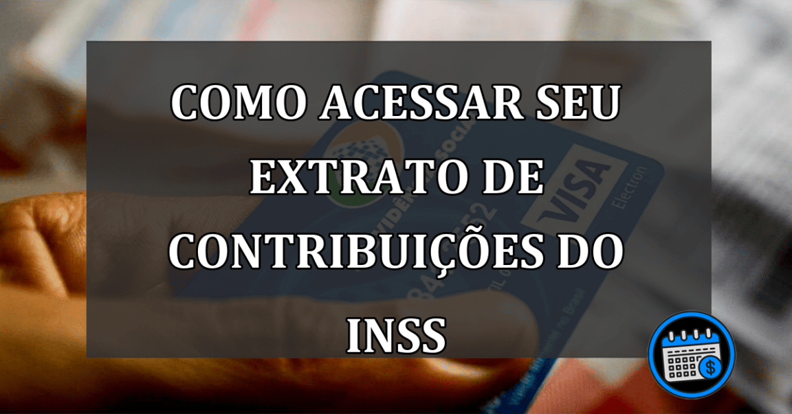 Como acessar seu Extrato de Contribuições do INSS