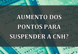 Aumento dos pontos para SUSPENDER a CNH?