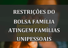 Restrições do Bolsa Família Atingem Famílias Unipessoais