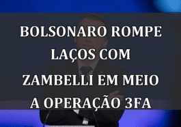 Bolsonaro rompe laços com Zambelli em meio a Operação 3FA