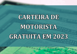 Carteira de Motorista GRATUITA em 2023