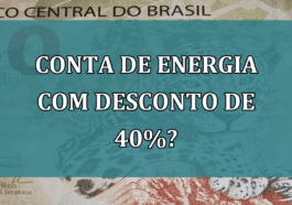 Conta de energia com DESCONTO de 40%?