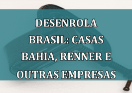 Desenrola Brasil: Casas Bahia, Renner e outras EMPRESAS