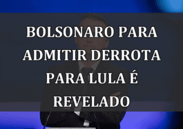 Bolsonaro para admitir derrota para Lula é revelado