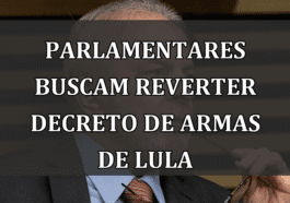 Parlamentares buscam reverter decreto de armas de Lula