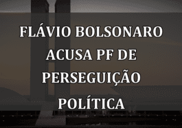 Flávio Bolsonaro acusa PF de perseguição política