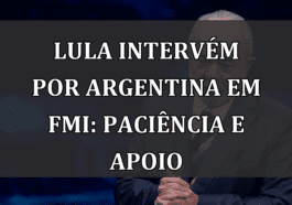 Lula intervém por Argentina em FMI: paciência e apoio