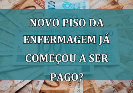 Novo PISO da enfermagem ja comecou a ser PAGO?