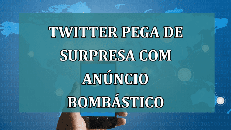 Twitter pega de SURPRESA com anuncio BOMBASTICO