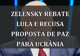 Zelensky rebate Lula e recusa proposta de paz para Ucrânia