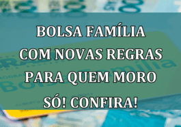 Bolsa Familia com NOVAS REGRAS para quem moro so! Confira!