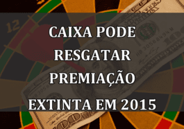 Caixa pode resgatar PREMIACAO extinta em 2015