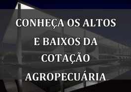 Conheça os altos e baixos da cotação agropecuária