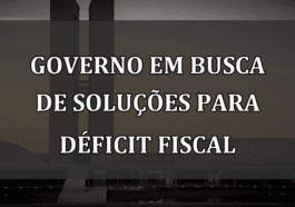 Governo em busca de soluções para déficit fiscal