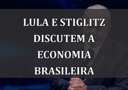 Lula e Stiglitz discutem a economia brasileira