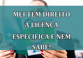 MEI tem direito a LICENCA especifica e nem sabe!