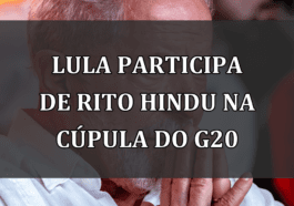 Lula Participa de Rito Hindu na Cúpula do G20