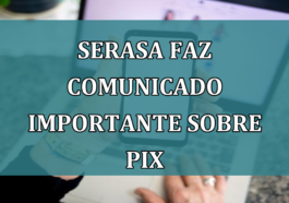 Serasa faz COMUNICADO importante sobre PIX