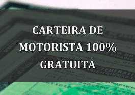 Carteira de motorista 100% GRATUITA