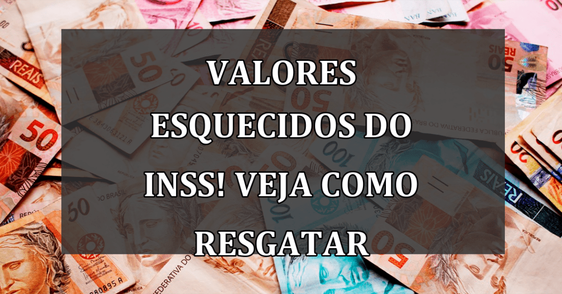 Valores Esquecidos no INSS! Veja como resgatar