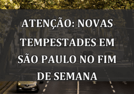 ATENCAO: novas TEMPESTADES em Sao Paulo no fim de semana