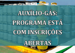 Auxilio-Gas: programa esta com INSCRICOES abertas