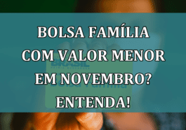 Bolsa Familia com VALOR MENOR em novembro? Entenda!