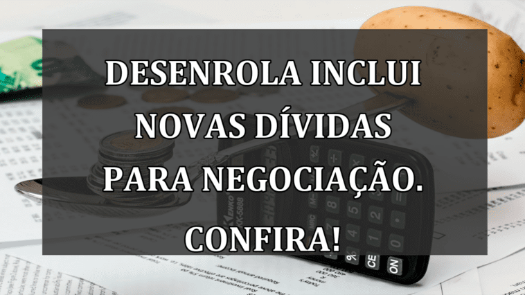 Desenrola inclui NOVAS DIVIDAS para negociacao. Confira!